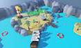 design roblox map, city map, model roblox level design, roblox game environment