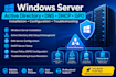 install, configure and troubleshoot windows server active directory dns dhcp gpo