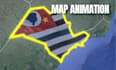 create animated map routes, gps tracking and location motion graphics
