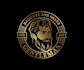 creative barber logo with scissors, razors and classic elements