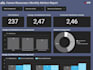 create a professional looker studio dashboard or report