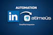 automated linkedin recruitment and CRM system with atimeus