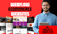 webflow ecommerce website, webflow expert, webflow developer