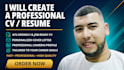 create a professional CV to get noticed by employers