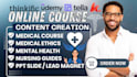 do online course creation course curriculum online course content medical course