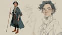 draw character illustration and concept art