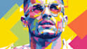 draw wpap pop art sport potrait