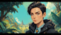 draw illustration style portrait