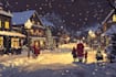 create festive holiday christmas design illustration