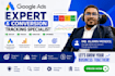 setup google ads conversion tracking, ga4 ecommerce tracking and GTM