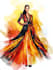 draw a professional fashion illustration