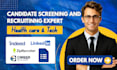do upgraded talent sourcing linkedin job posting for healthcare positions