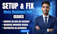set up and fix meta business suite issues