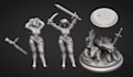do 3d figure for printing, 3d figure printing and painting