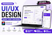 design modern UI UX website or landing page in figma