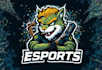 design custom gaming cartoon logo