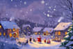design christmas themed illustration