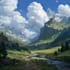 fantasy concept landscape illustrations
