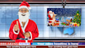 wish you a merry christmas by santa claus