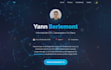 make a landing website