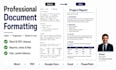 format and clean up your word document or report