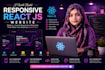 build a responsive react js website