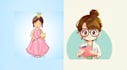 make a sweet and charming kawaii logo