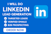 do linkedin lead generation and collect verified b2b leads