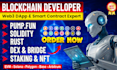 be your blockchain developer web3 dapp smart contract expert