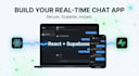 build a react real time chat or messaging app with supabase