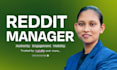 be your reddit manager for organic growth