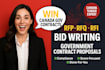 write winning canada government contract tender, rfp rfi rfq bid proposal