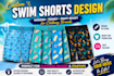 design custom swimming shorts for your clothing brand