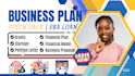 write business plan, pitch deck, sba loan, competitive analysis, lead generation