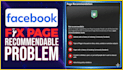 resolve your facebook page not recommendable issue