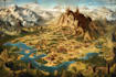 do fantasy map design