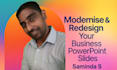 modernise and redesign your business powerpoint slides
