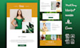 design professional mailchimp email template newsletter