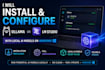 install and configure ollama or lm studio with local ai models on windows