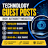 publish tech guest posts on high authority websites with do follow links