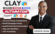 setup clay com, hubspot, instantly ai, n8n, zoho crm, apollo io, clay workflow
