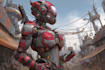 make a fascinating sci fi character illustration