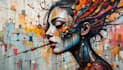 do illustration expresionism art, graffity, abstract