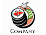 make high quality sushi logo with editable file