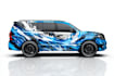 do clean and professional car wrap, vehicle wrap design