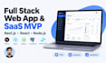 build your full stack web saas mvp with next js, react and node js