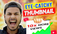 design an attractive youtube thumbnail