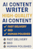 write SEO optimized ai content and blogs