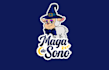 design unique magical sleep logo