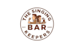 design modern singing bartenders logo